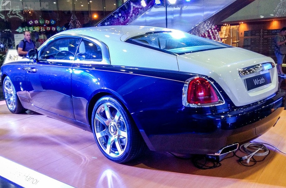 Mẫu coupe siêu sang  Rolls-Royce Wraith vừa chính thức trình làng tại Việt Nam vào tháng 10 vừa rồi.